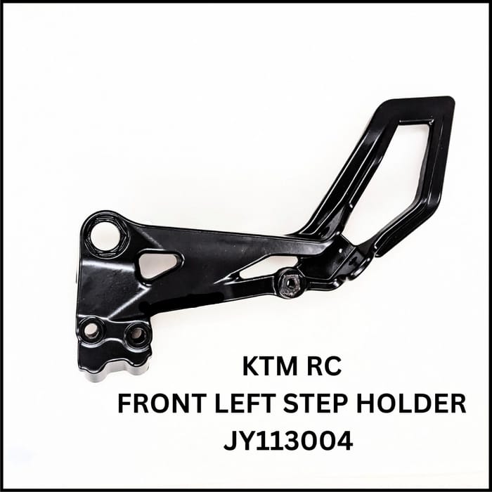 Front footrest bracket left Part no jy113004